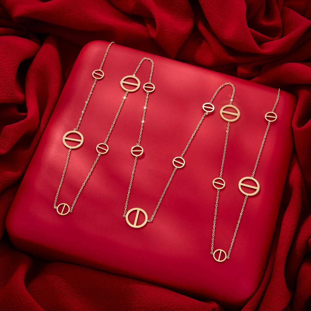 Sautoir en acier inoxydable