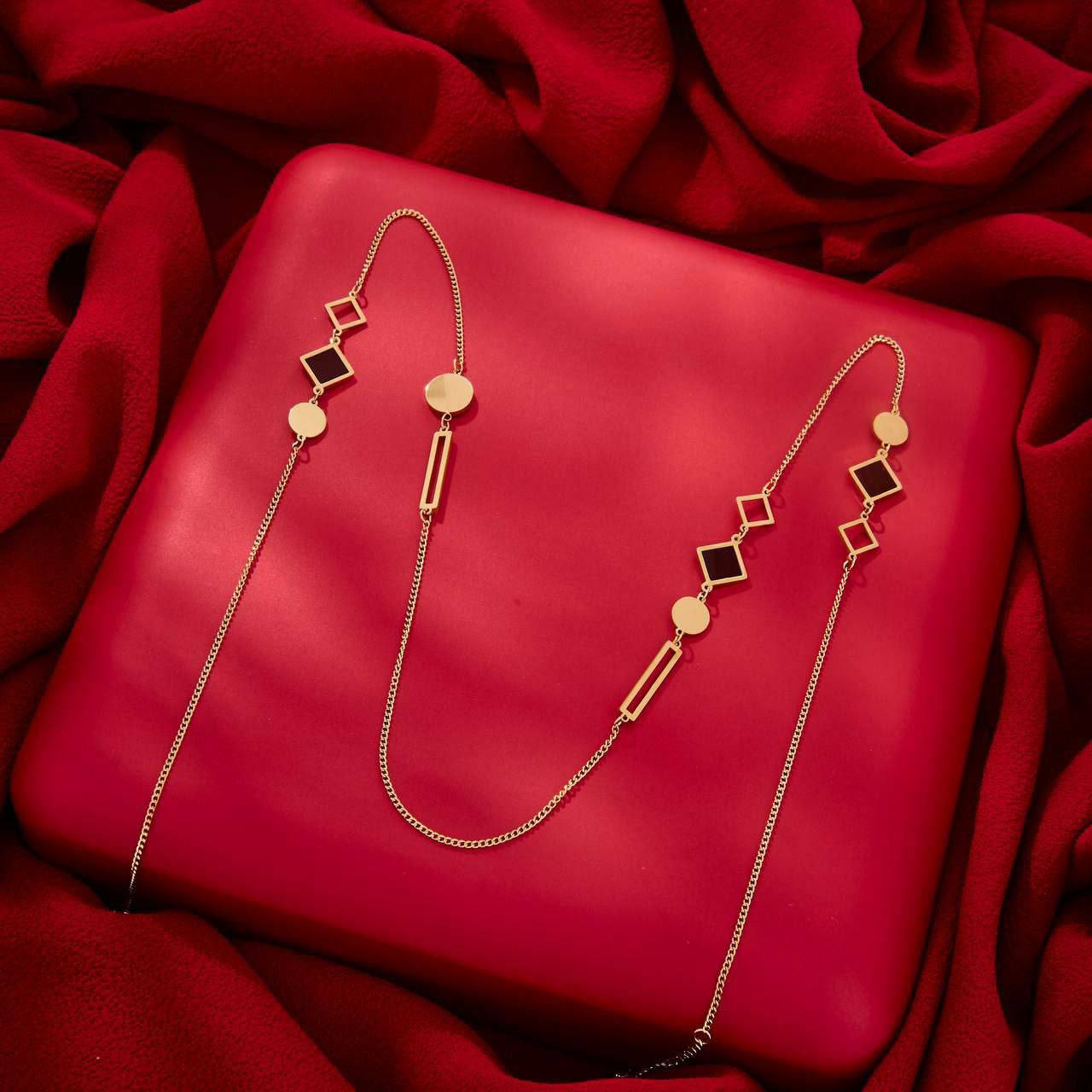 Sautoir en acier inoxydable