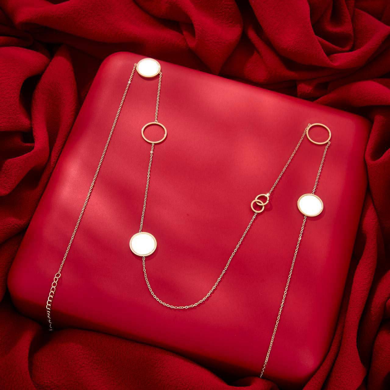 Sautoir en acier inoxydable