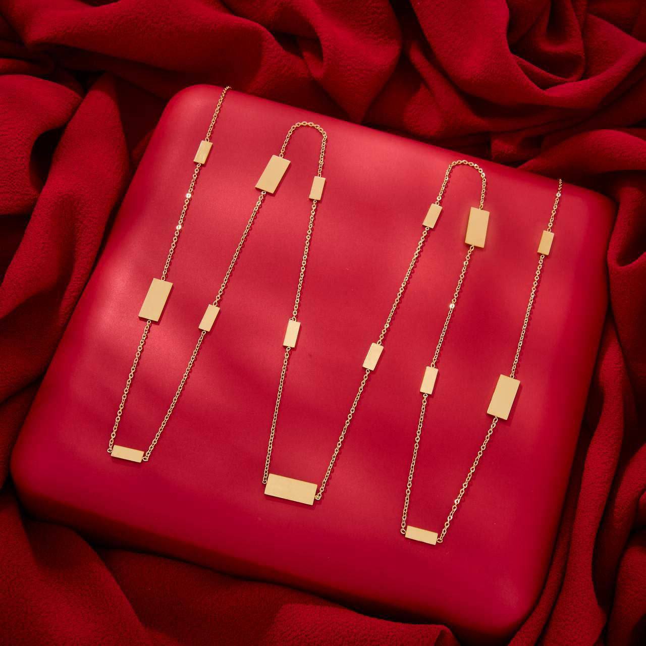 Sautoir en acier inoxydable