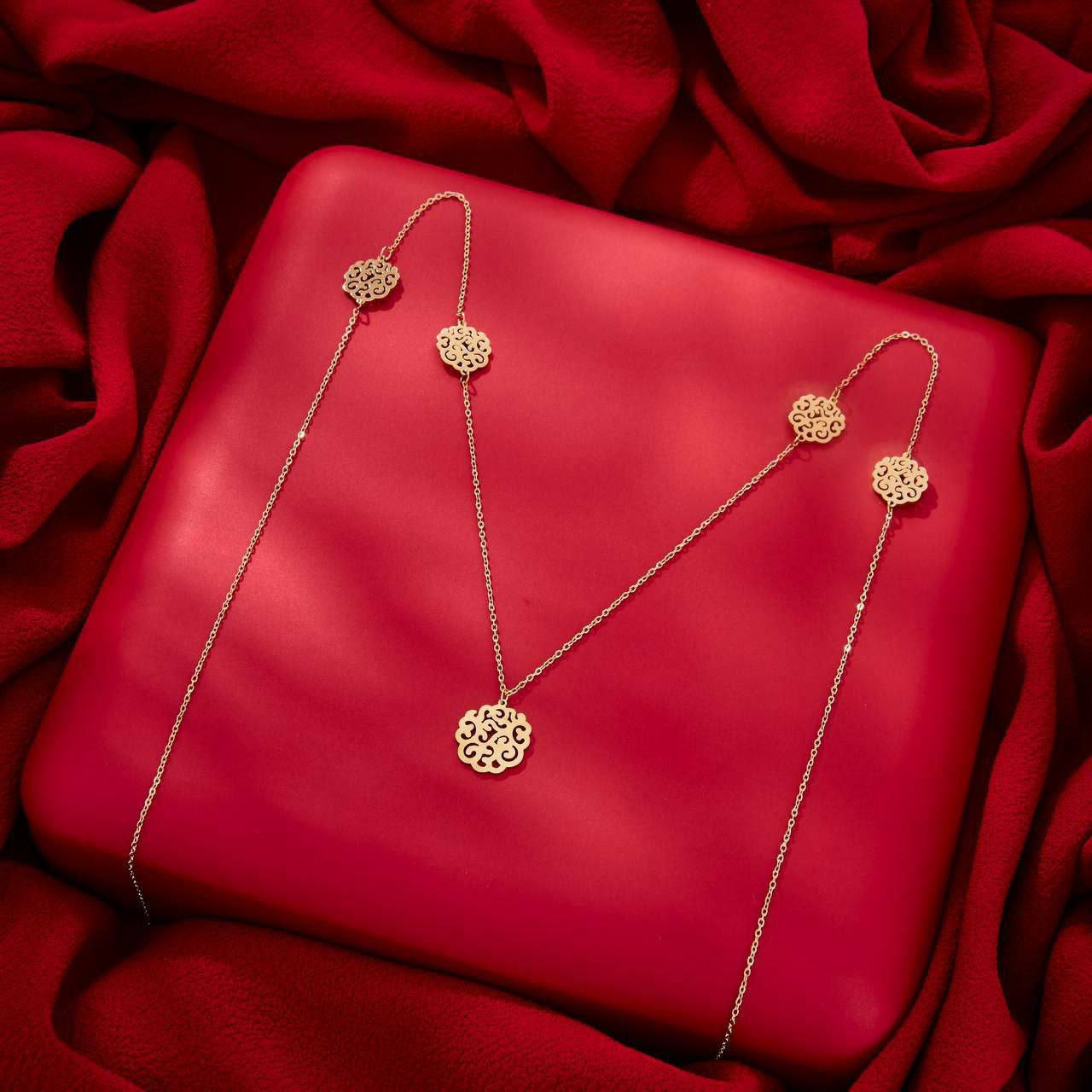 Sautoir en acier inoxydable