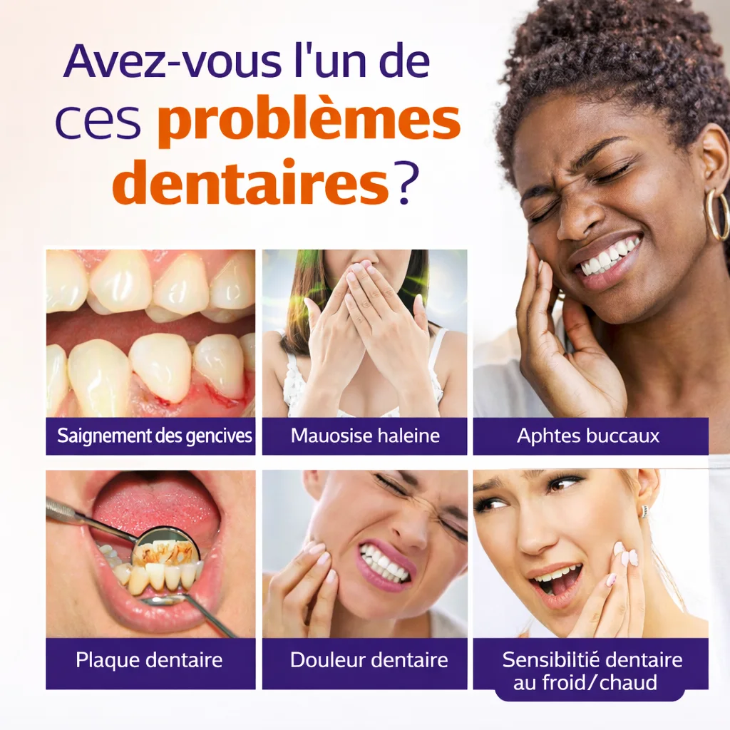 🦷 Toothache Spray – Soulagement rapide contre le mal de dents