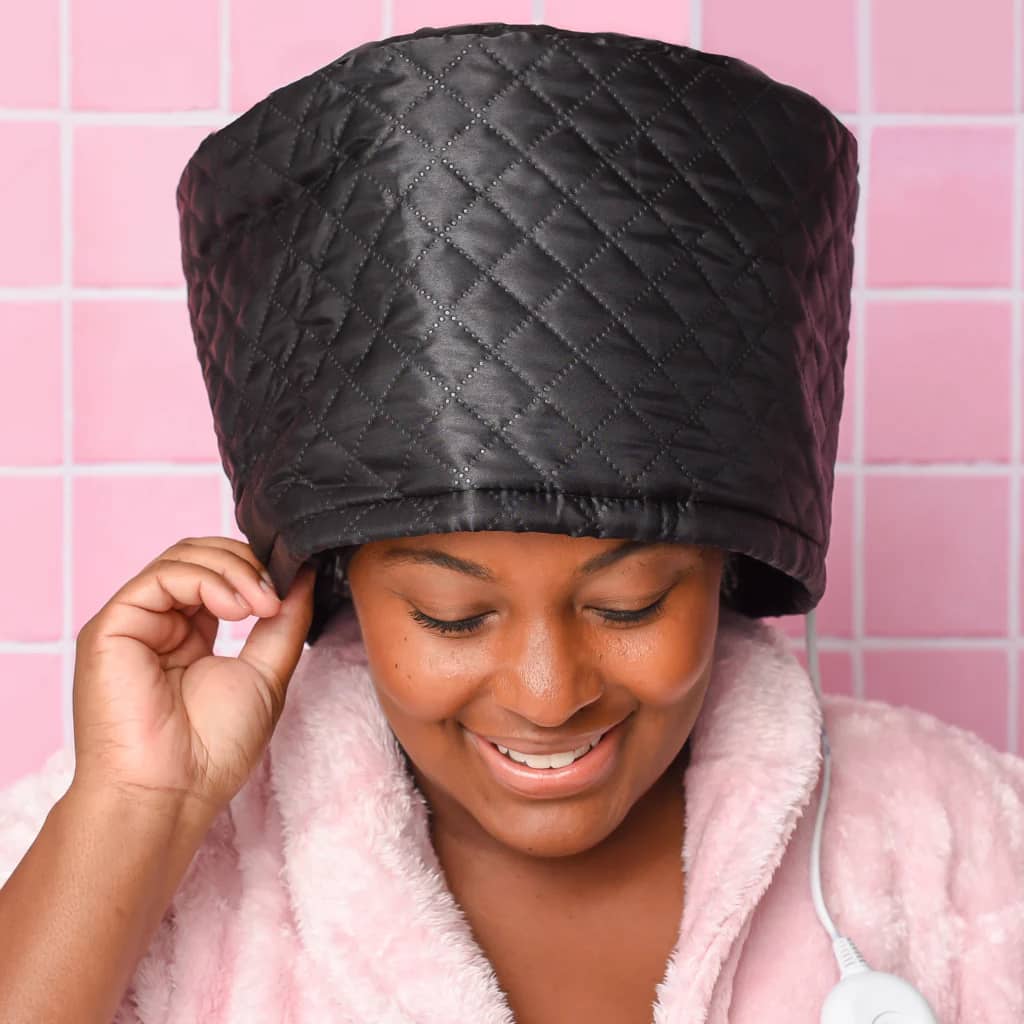 BONNET CHAUFFANT POUR CHEVEUX