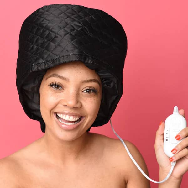 BONNET CHAUFFANT POUR CHEVEUX