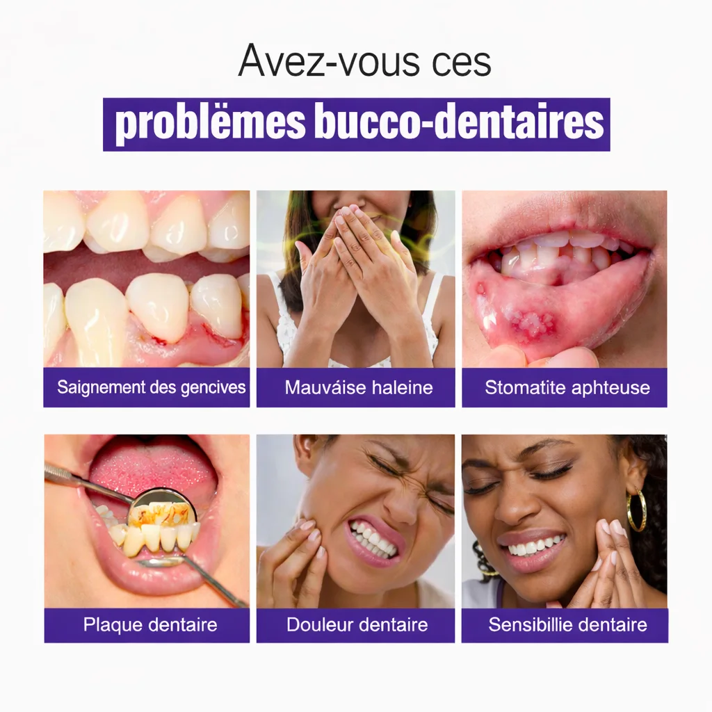 🦷 Toothache Spray – Soulagement rapide contre le mal de dents