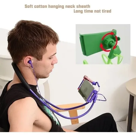 حامل للهواتف الذكية مرن متعدد الوضعيات