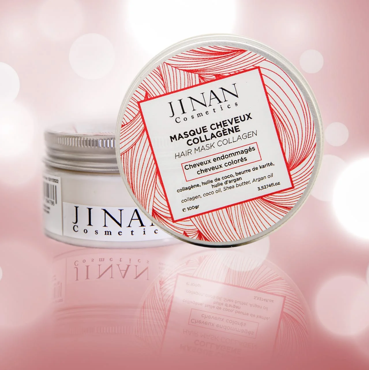 Masque pour cheveux secs et abîmés - Soin à base de collagène