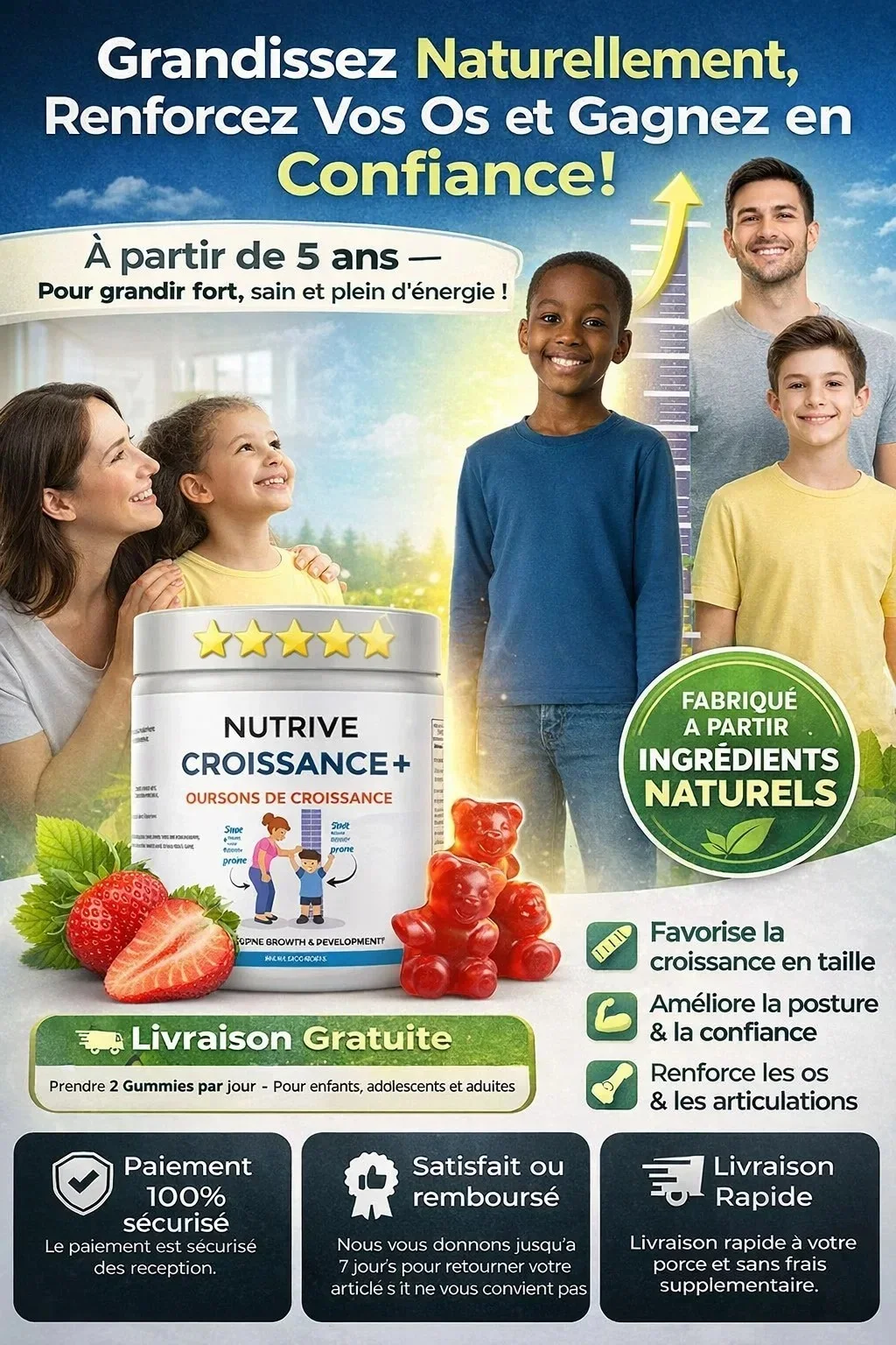 Gummies Croissance