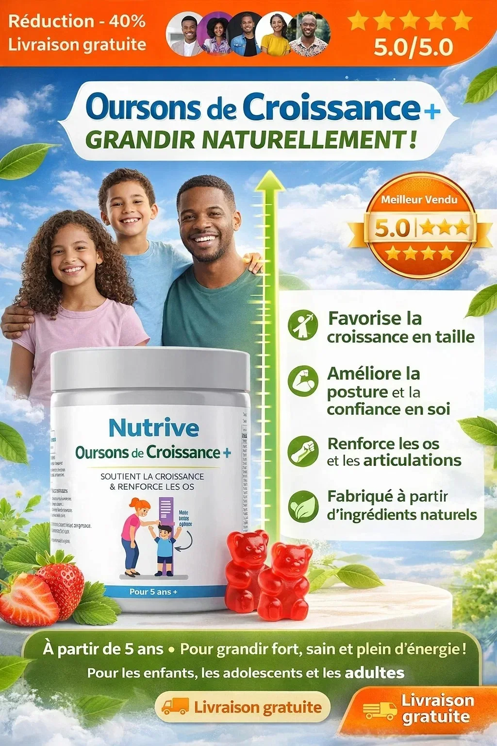 Gummies Croissance