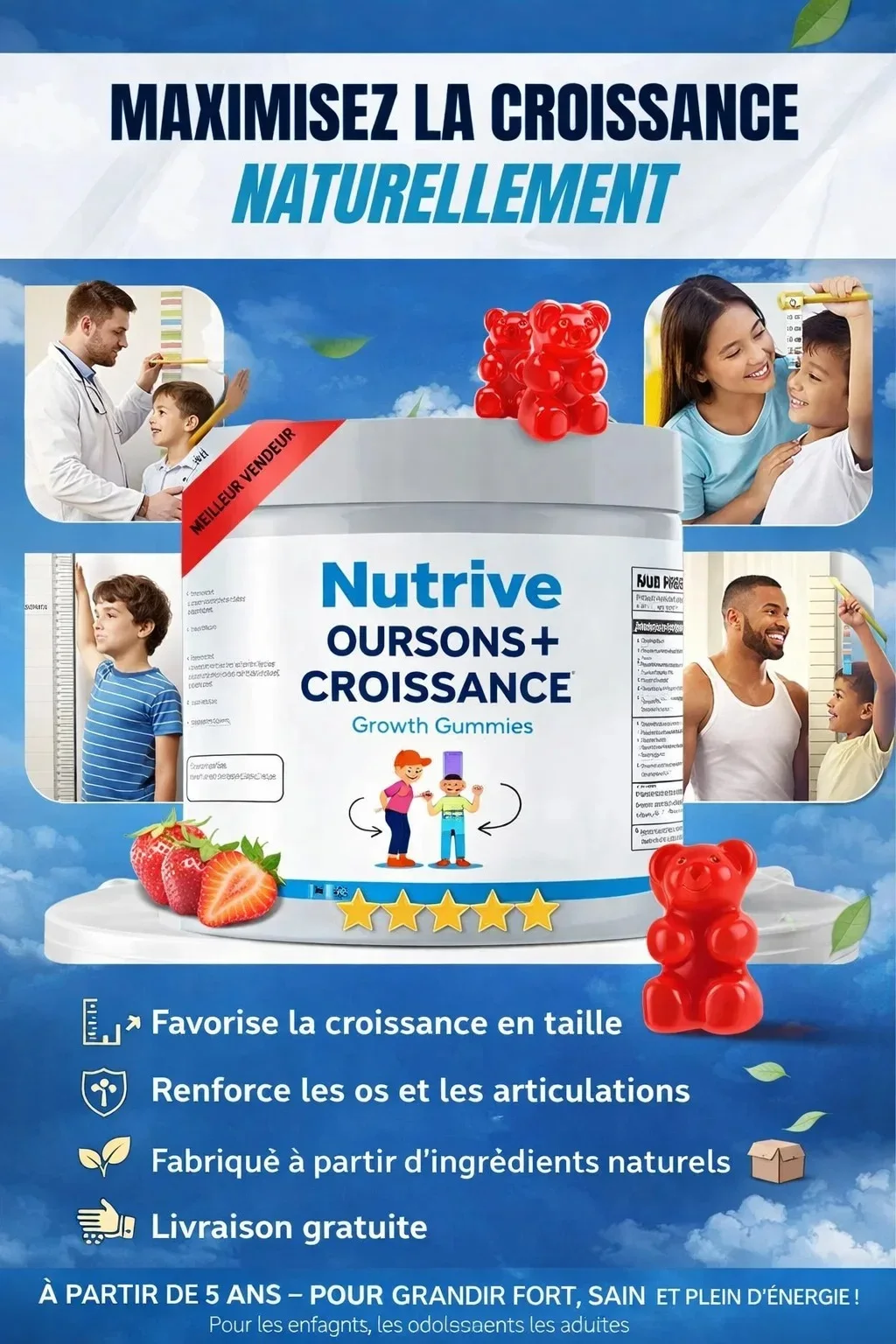 Gummies Croissance