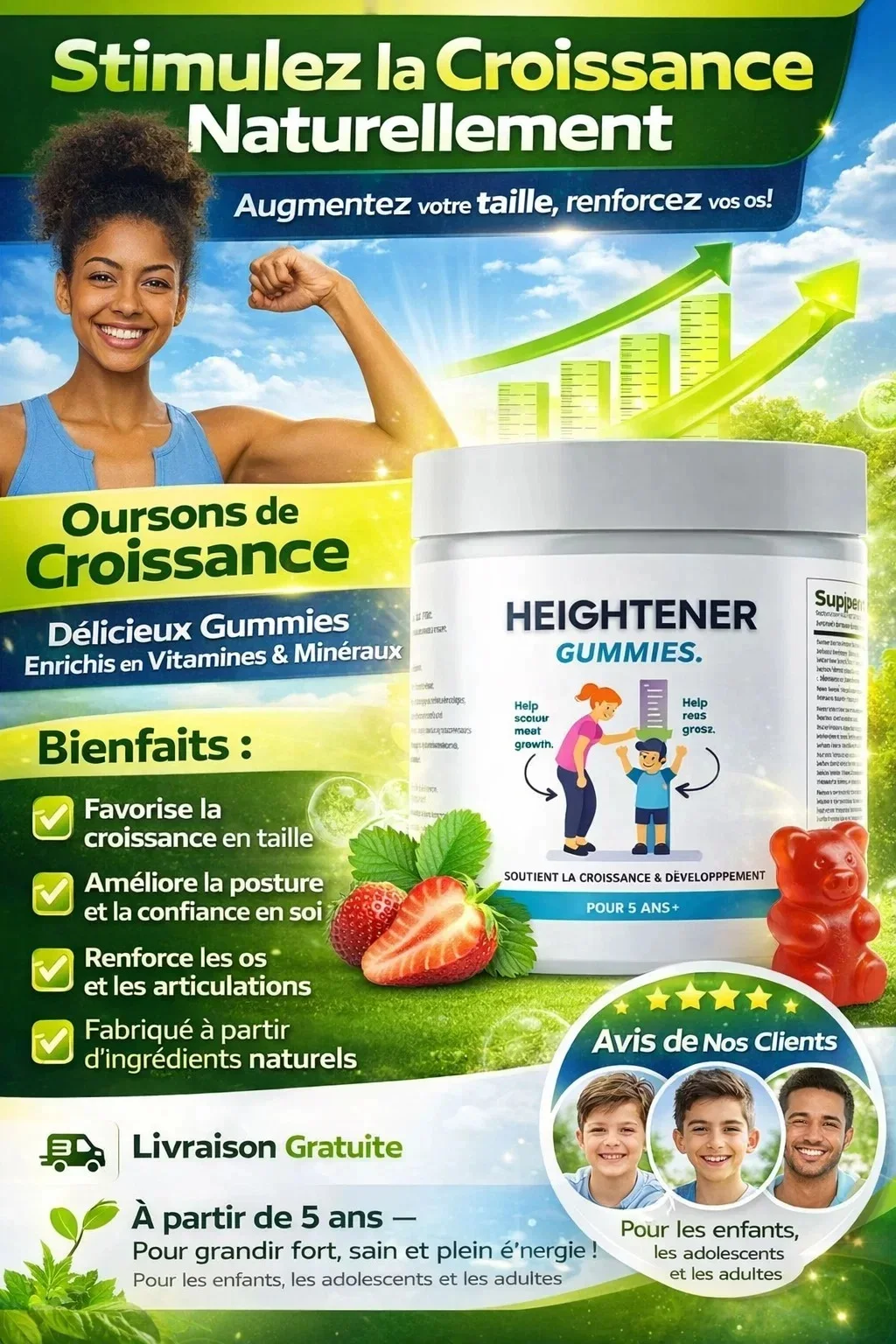 Gummies Croissance