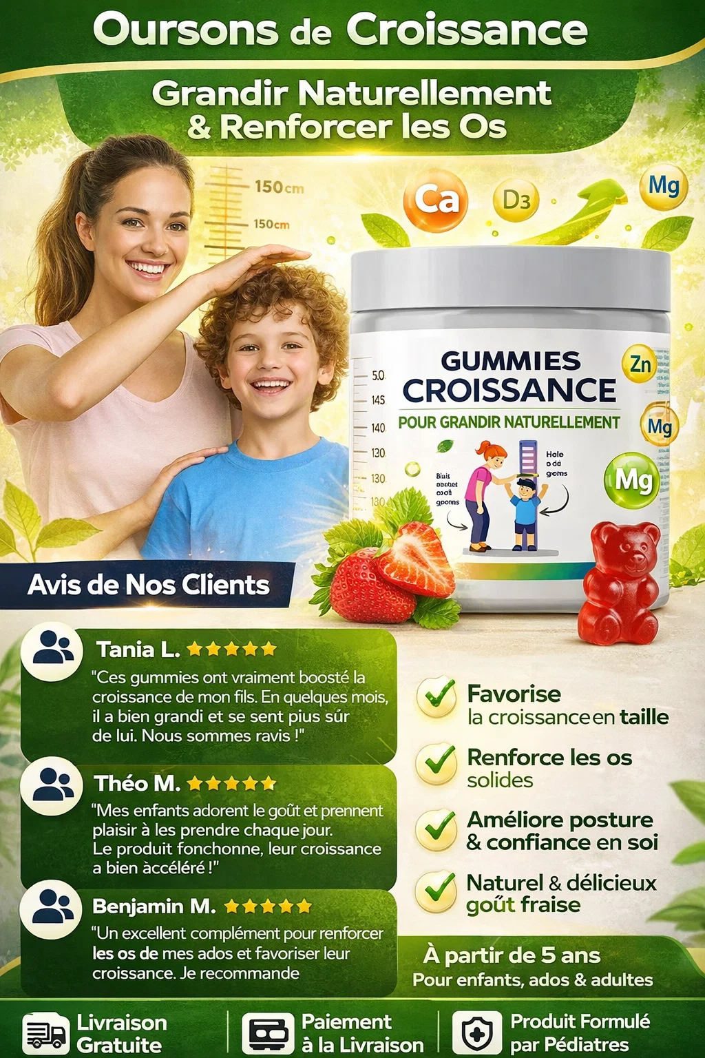 Gummies Croissance