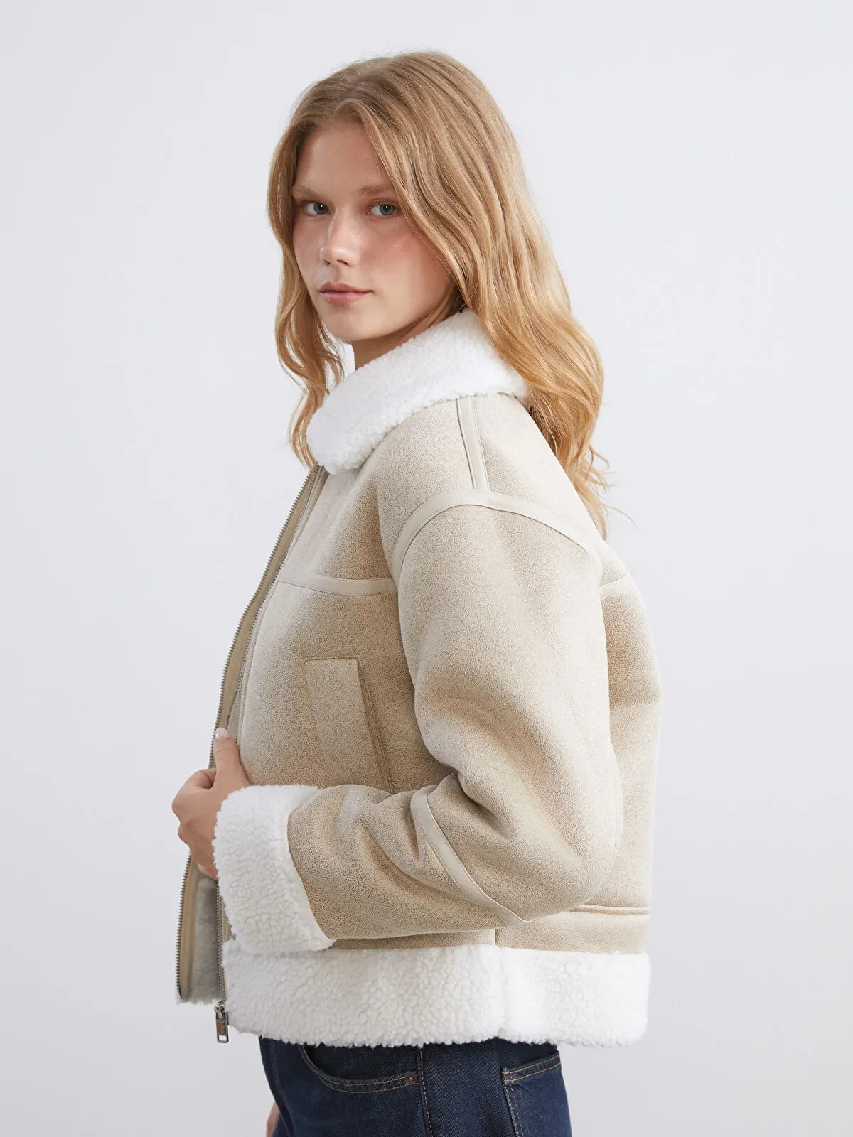 Manteau Écrou Femme