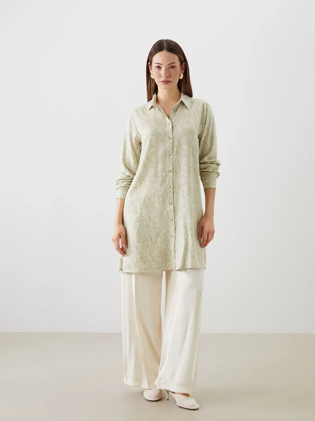 Tunique Chemise Florale Pour Femmes