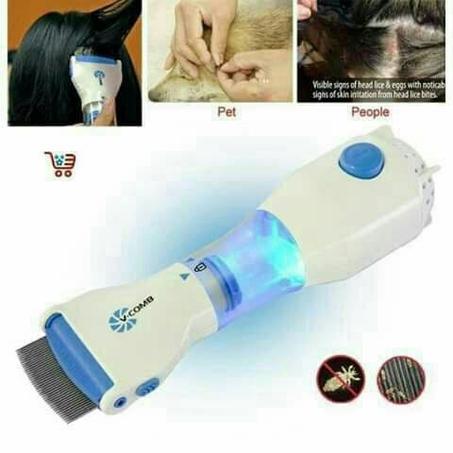 جهاز V-Comb لازالة القمل والصيبان الاصلي الاسترالي يعمل بالكهرباء