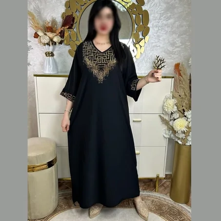 Abaya Royale de Luxe avec Cristaux