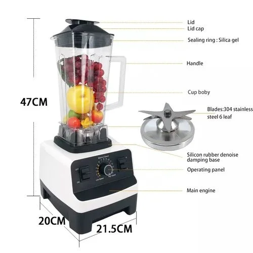 Mixeur Silvercrest Blender 3000w الطحانة العجيبة