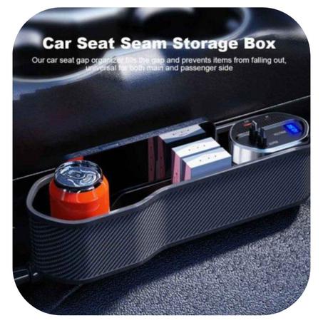 منظم فراغات مقعد السيارة للتخزين والشحن