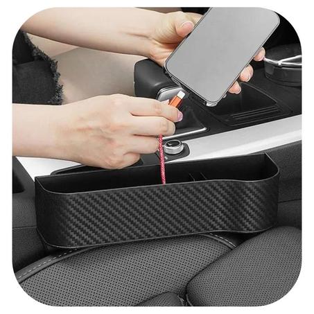 صندوق تخزين منظم متعدد الوظائف بجانب مقعد السائق