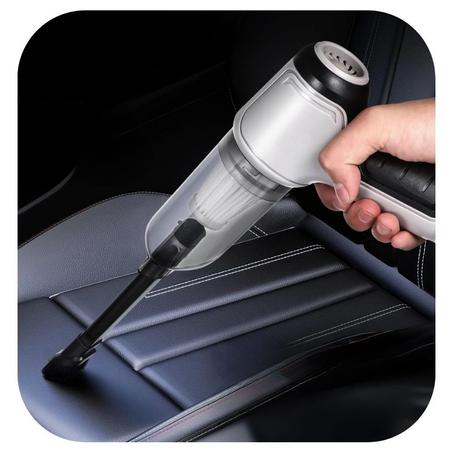 نظف سيارتك بسهولة وسرعة مع المكنسة الكهربائية اليدوية اللاسلكية الفائقة القوة