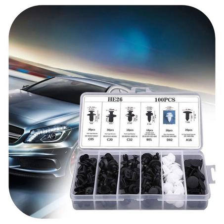 100 قطعة من مشابك تثبيت للسيارة