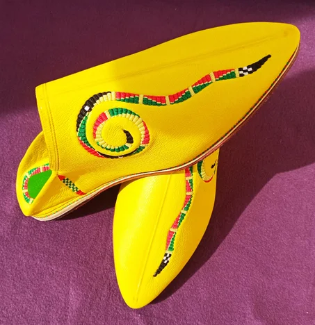 بلغة فاسية بالخنجر مصرمة يدويا