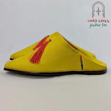 البلغة الزوانية مزخرفة بالسلتة يدويا