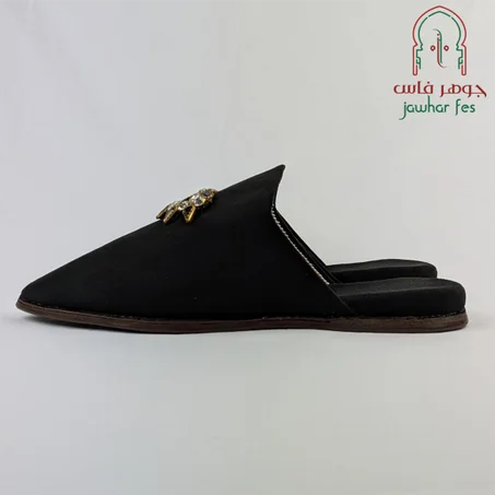 Babouche en noir