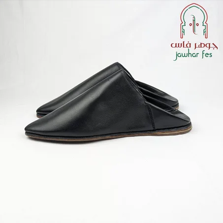 البلغة الفاسية لعشاق الفخامة باللون الاسود