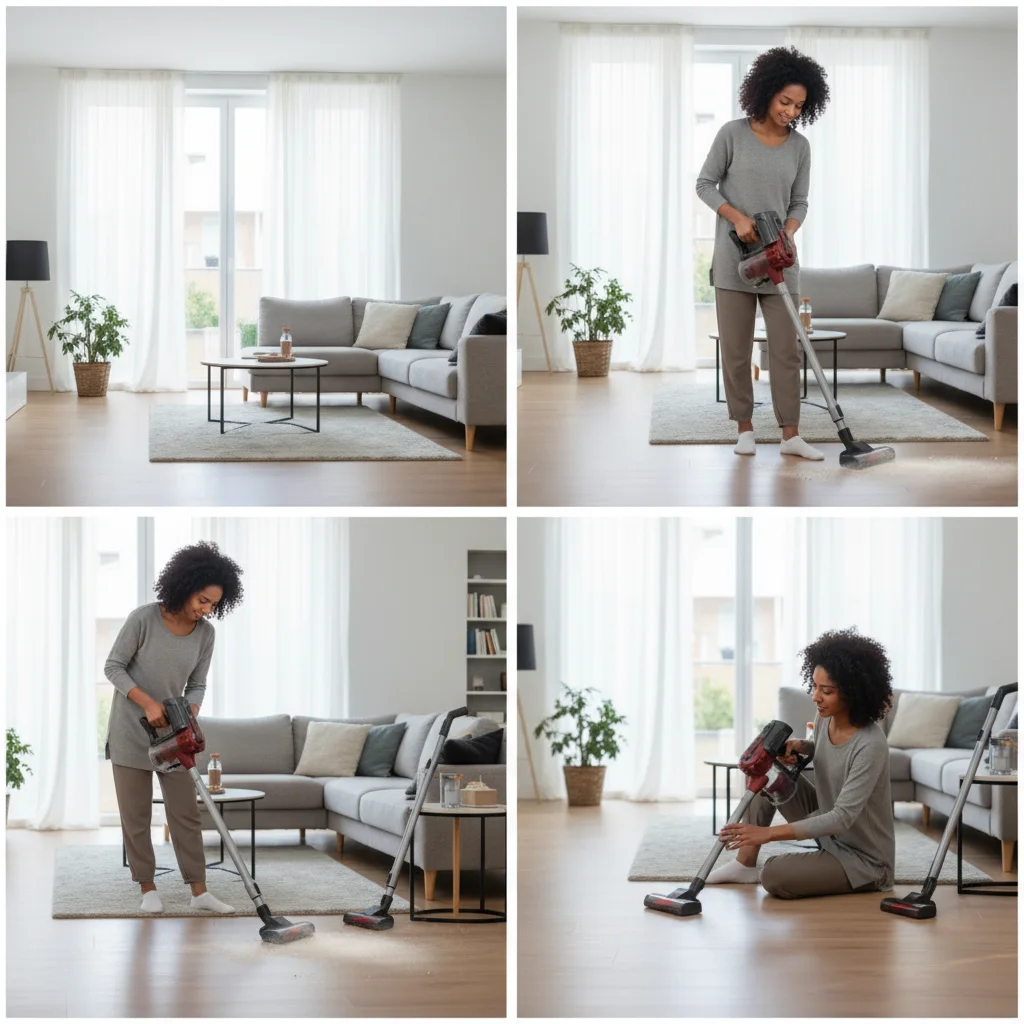 مكنسة كهربائية محمولة 3 في 1