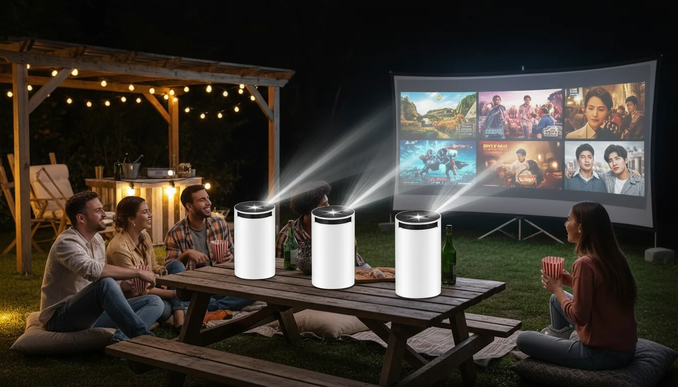 بروجكتور محمول ذكي