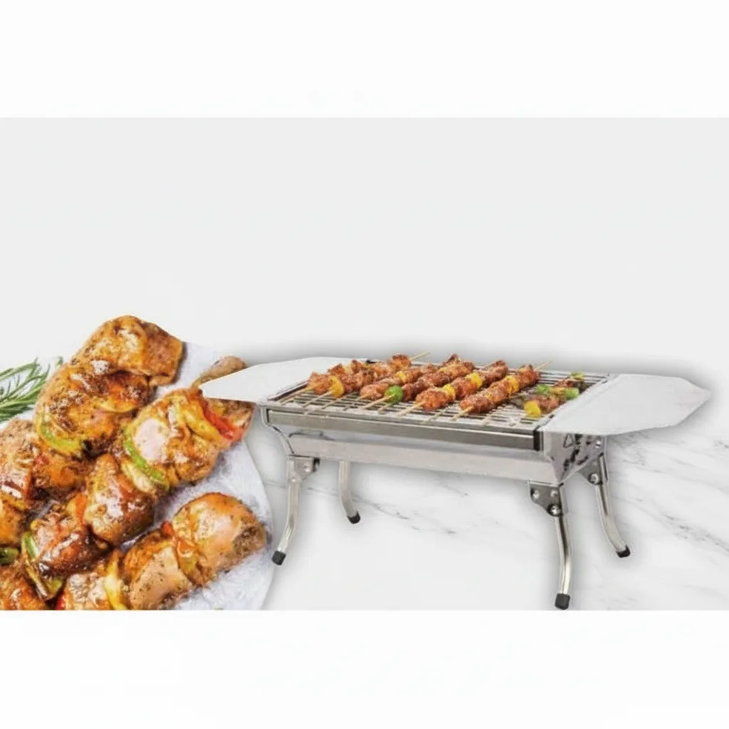 شواية فحم قابلة للطي