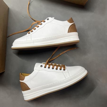 pull-bear 095 blanc marron