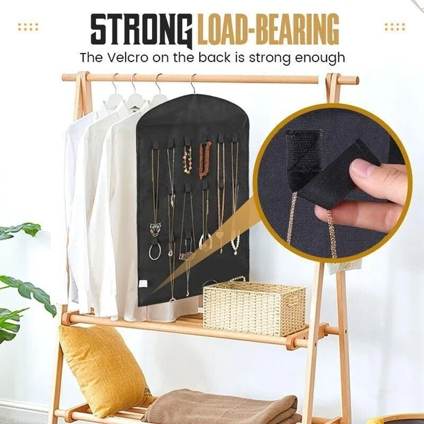 Sac d'organisation de bijoux visible