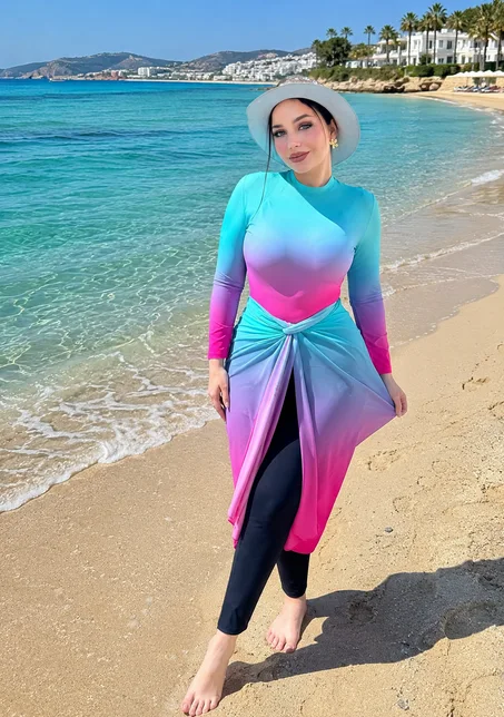 💙 بوركيني لؤلؤة