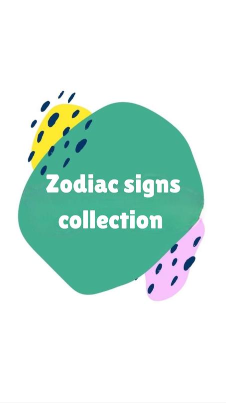 Zodiac signs collection