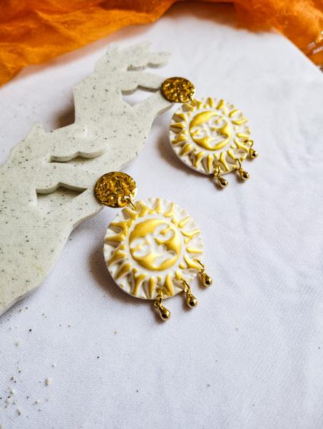 Bohemian sunrays earrings