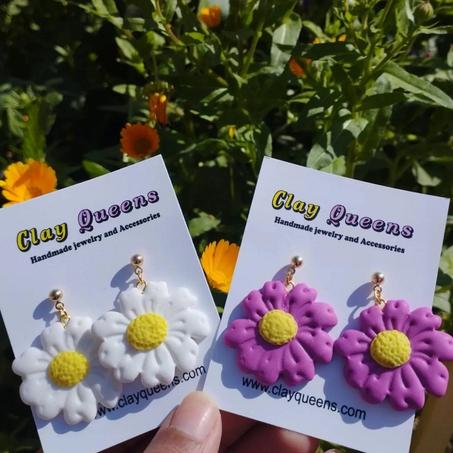 Daisy earrings
