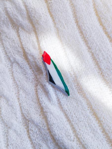 Palestine brooch