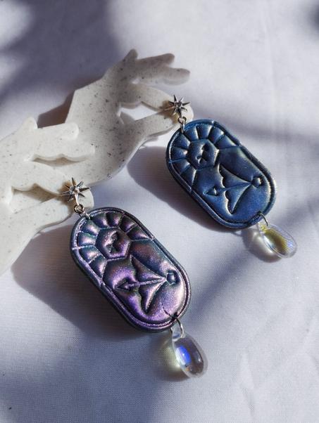 Sagittarius earrings