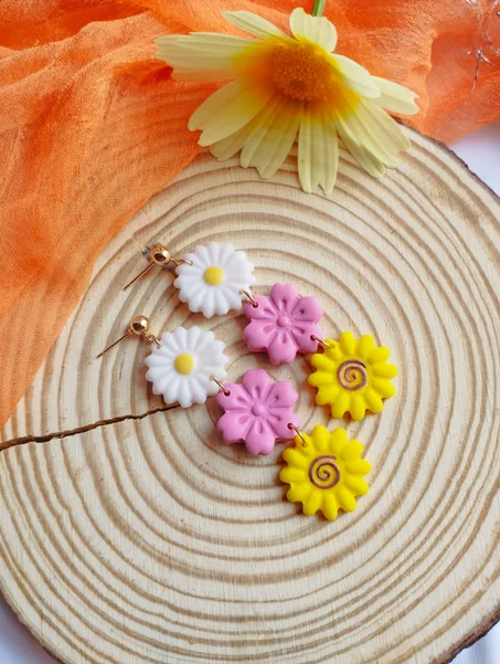 Dangling Blossoms earrings