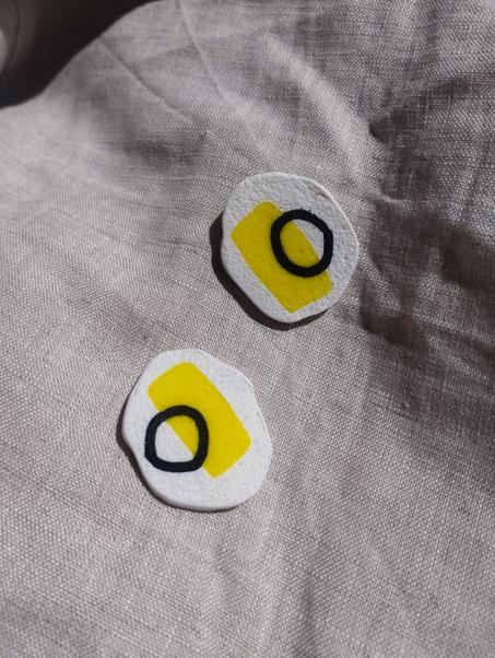 Boho minimalistic earrings