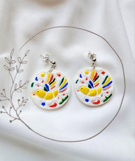 Flying Bird Earrings