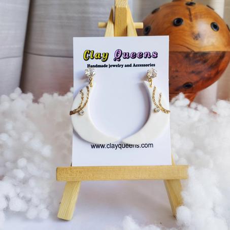 Classy white crescent