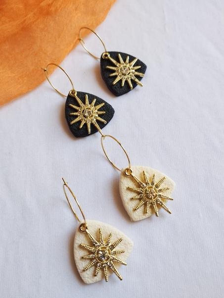 Classy sunshine earrings