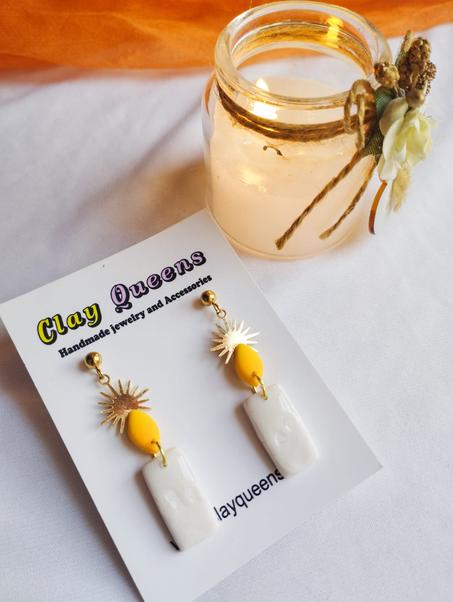 Classic candle earrings