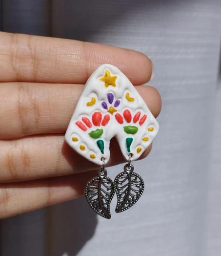 cheerful flowers earrings