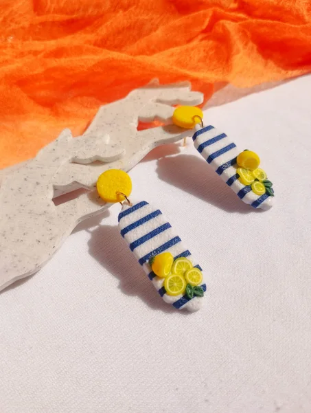 Coastal zesty earrings