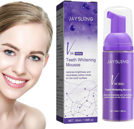 مبيض الأسنان بالرغوة – Teeth Whitening Mousse