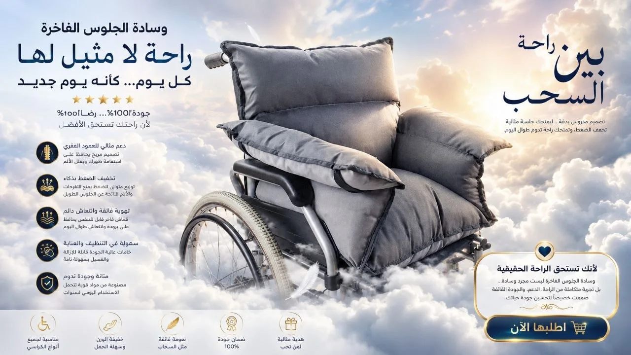 وسادة الجلوس الطبية
